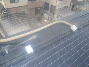 太陽光パネルの防鳥工事｜滋賀県野洲市スライダー2