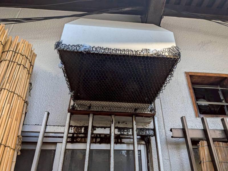 連棟住宅のネズミ対策②｜京都市北区スライダー4