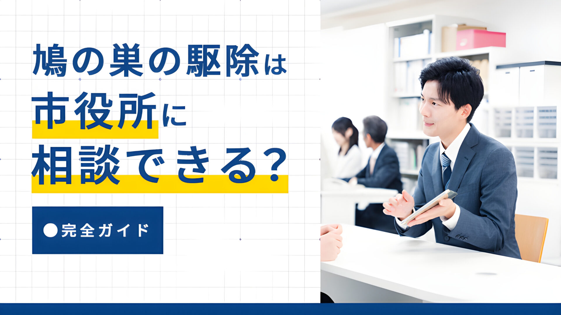 鳩の巣の駆除は市役所に相談できる？完全ガイド
